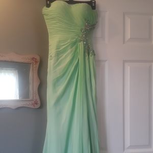 Prom formal gown